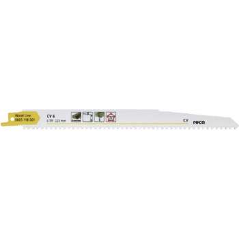 Reca Reciprozaagblad hout CV 6 225 mm HSC hout, kunststof en gipsplaten ( 25 stuks)