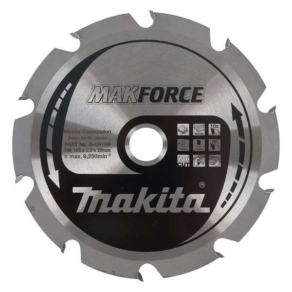 Makita B-08230 Zaagb hout 210x30x2,4 16T 20g Makita B-08230 Zaagb hout 210x30x2,4 16T 20g