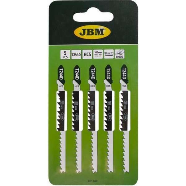 JBM TOOLS 5 STUKS VAN T244D DECOUEERZAAGBLADEN VOOR HOUT JBM TOOLS 5 STUKS VAN T244D DECOUEERZAAGBLADEN VOOR HOUT