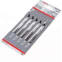 Bosch Decoupeerzaagblad hardhout T 301 CD blister van 5 zaagjes