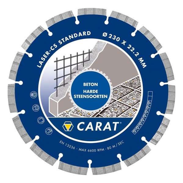 Diamantzaagblad standaard voor beton 125mm Diamantzaagblad standaard voor beton 125mm