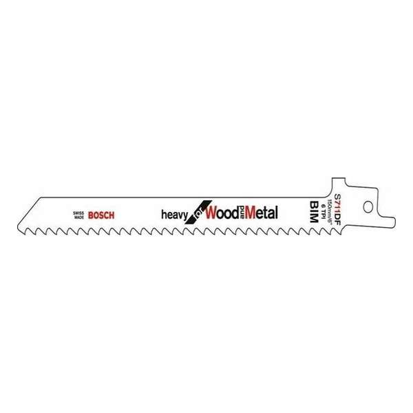 Bosch - Reciprozaagblad S 711 DF Heavy for Wood and Metal Bosch - Reciprozaagblad S 711 DF Heavy for Wood and Metal