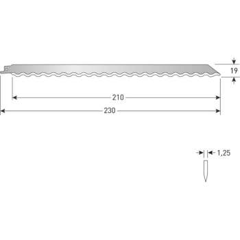 Reciprozagen RC870 230x19x1,25mm. (2 st.)