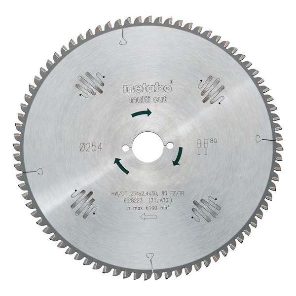 Cirkelzaagblad Multi Cut HW/CT Ø 216 mm, 64T FZ/TZ Cirkelzaagblad Multi Cut HW/CT Ø 216 mm, 64T FZ/TZ