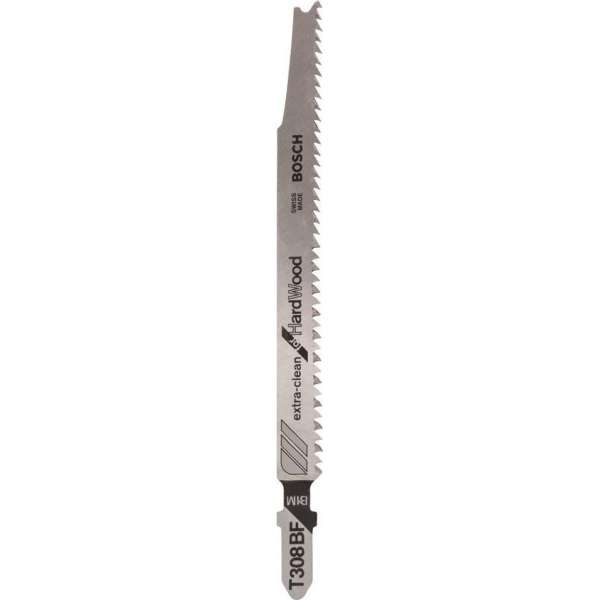 Bosch - Decoupeerzaagblad T 308 BF Extraclean for Hard Wood - 3 stuks Bosch - Decoupeerzaagblad T 308 BF Extraclean for Hard Wood - 3 stuks