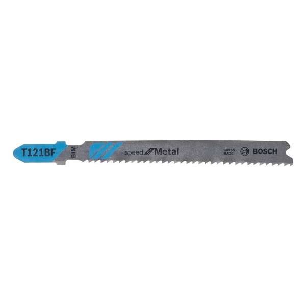 Bosch - Decoupeerzaagblad T 121 BF Speed for Metal - 3 stuks Bosch - Decoupeerzaagblad T 121 BF Speed for Metal - 3 stuks