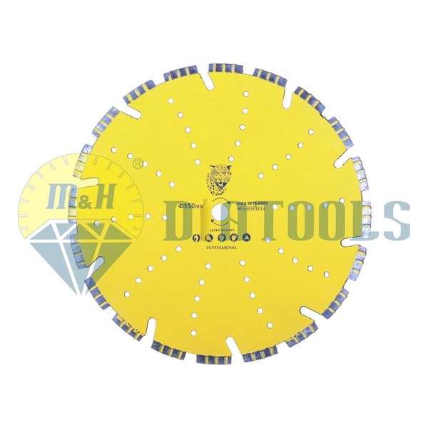 M&H diatools Diamant Slijpschijf/Zaagblad motor/tafelzaagblad 350mm X asgat 20mm Nat - Gereedchap voor diamantbewerking M&H diatools Diamant Slijpschijf/Zaagblad motor/tafelzaagblad 350mm X asgat 20mm Nat - Gereedchap voor diamantbewerking