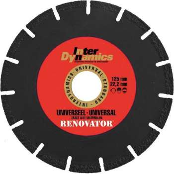 InterDynamics diamantzaagblad renovator universeel