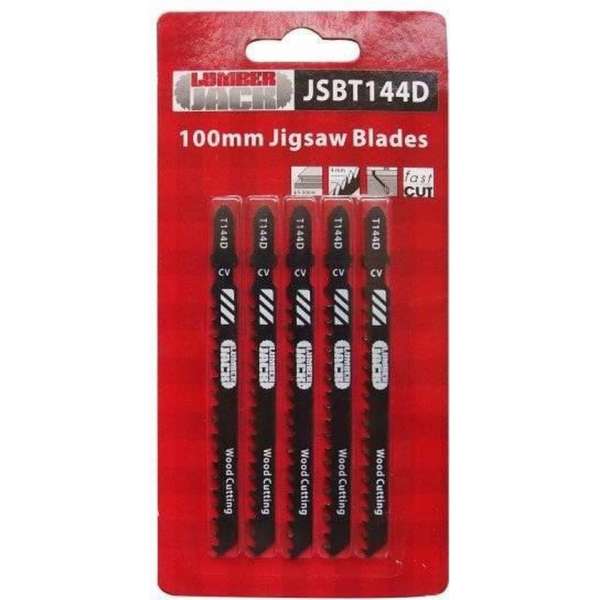 Lumberjack Decoupeerzaagbladen set van 5 st. - JSBT144D Lumberjack Decoupeerzaagbladen set van 5 st. - JSBT144D