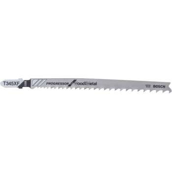 Bosch - Decoupeerzaagblad T 345 XF Progressor for Wood and Metal - 25 stuks