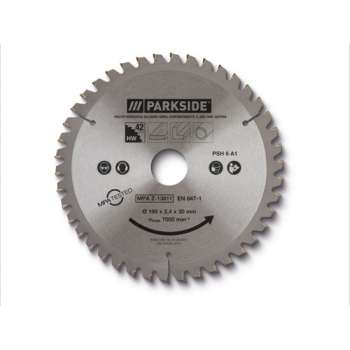PARKSIDE® Cirkelzaagblad 42 tanden - 190mm - Passend op alle gangbare handcirkelzagen