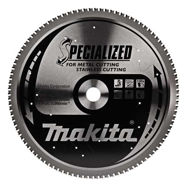 Makita B-23123 Zaagb RVS 305X25,4X2 100T -6g Makita B-23123 Zaagb RVS 305X25,4X2 100T -6g