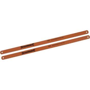 Silverline Bimetalen Metaalzaagblad - 24 TPI - IJzerzaag - 2 stuks