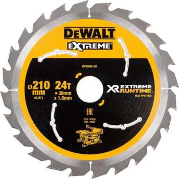 DeWALT DT99565 XR Cirkelzaagblad 210x30mm 24T