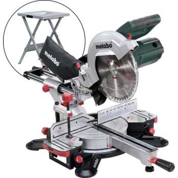 Metabo KGS 254 M Afkortzaag incl. onderstel (UMS) - 1800W - 254 x 30mm