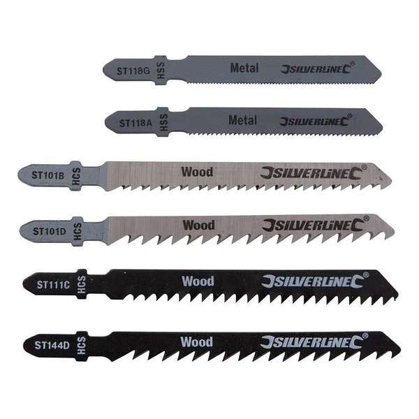 Silverline 30-delige set, hout/metaal Silverline 30-delige set, hout/metaal