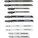 Silverline 10-delige set, hout/metaal