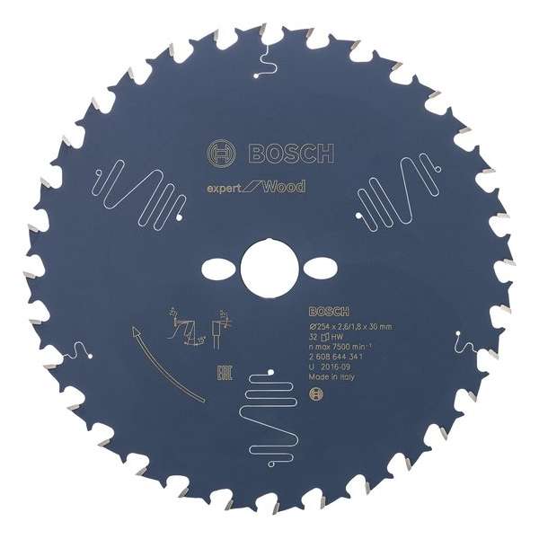 Blad Expert for Wood 254x30x2.6/1.8x32 T Blad Expert for Wood 254x30x2.6/1.8x32 T