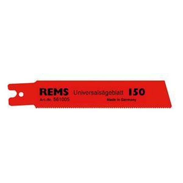 Rems 561005 HSS-Bi Reciprozaagblad - 150 x 1,8/2,5mm - Gietijzer/RVS/Hout met spijkers (5st) Rems 561005 HSS-Bi Reciprozaagblad - 150 x 1,8/2,5mm - Gietijzer/RVS/Hout met spijkers (5st)