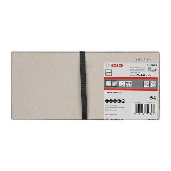 Sabre saw blade S 722 VFR 100st Sabre saw blade S 722 VFR 100st