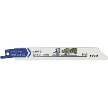 Reca Reciprozaagblad metaal Combo 10/14 150 mm  BiM hout en metaalresten bijv. pallets tot 130 mm (25 stuks)