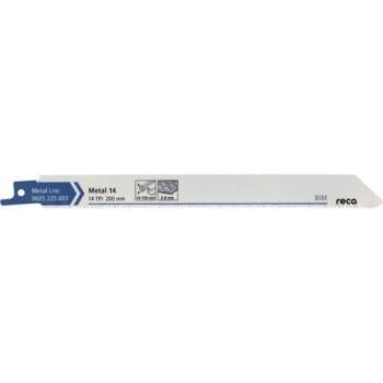Reca Reciprozaagblad metaal Metal 14 200 mm  BiM Dikke platen (3-8 mm), massieve buizen / profielen (25 stuks)