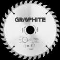 GRAPHITE Cirkelzaagblad 216 mm, 36 tands, Hout