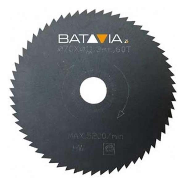 RACER HSS zaagbladen - 2 stuks –∅ 70mm x 1,4mm x 44 tanden van WorkZone RACER HSS zaagbladen - 2 stuks –∅ 70mm x 1,4mm x 44 tanden van WorkZone