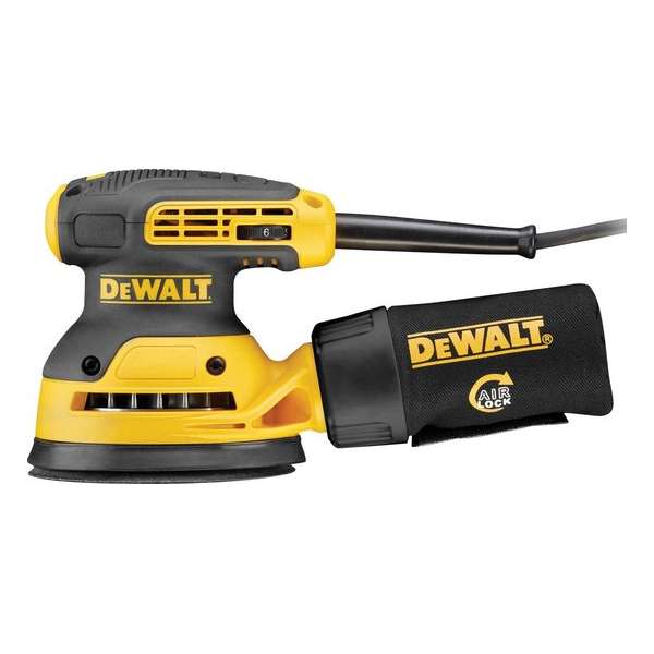 DeWalt DWE6423-QS280W Excentrische Schuurmachine- 280 W - Ø 125 mm schuuroppervlak DeWalt DWE6423-QS280W Excentrische Schuurmachine- 280 W - Ø 125 mm schuuroppervlak