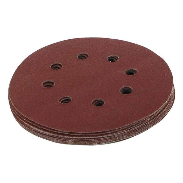 Silverline 125 mm geperforeerde klittenband schuurschijven 10 st. Silverline 125 mm geperforeerde klittenband schuurschijven 10 st.