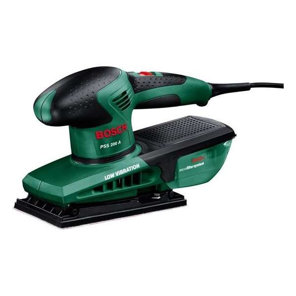 Bosch PSS 200 A Vlakschuurmachine - 200 W
