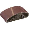 Silverline Schuurbanden - Schuurband - 75 x 457 mm. - 80 Korrel - 5 stuks