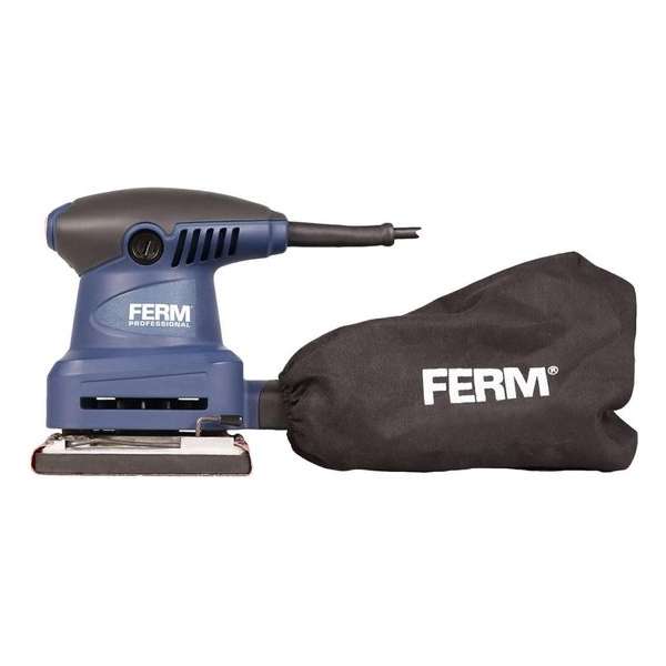 FERM Industrial – Schuurmachine – 220W – 105x113MM