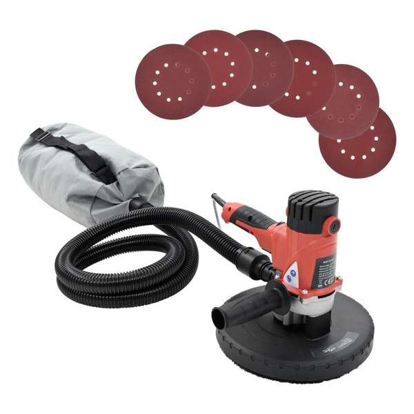vidaXL Plafond- en Wandschuurmachine met afzuigfunctie 1200 W
