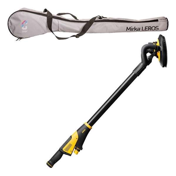 MIRKA LEROS-950CV Wand- & Plafondschuurmachine 225mm - 5mm in tas MIRKA LEROS-950CV Wand- & Plafondschuurmachine 225mm - 5mm in tas