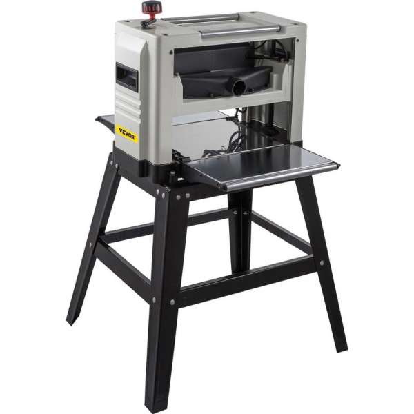 Dakta® Vandiktebank | 1500W | Vlakbank | Max breedte 319mm | Schaafbank | Stofuitlaat | Dikte 5-150mm | 9000RPM | Met onderstel Dakta® Vandiktebank | 1500W | Vlakbank | Max breedte 319mm | Schaafbank | Stofuitlaat | Dikte 5-150mm | 9000RPM | Met onderstel