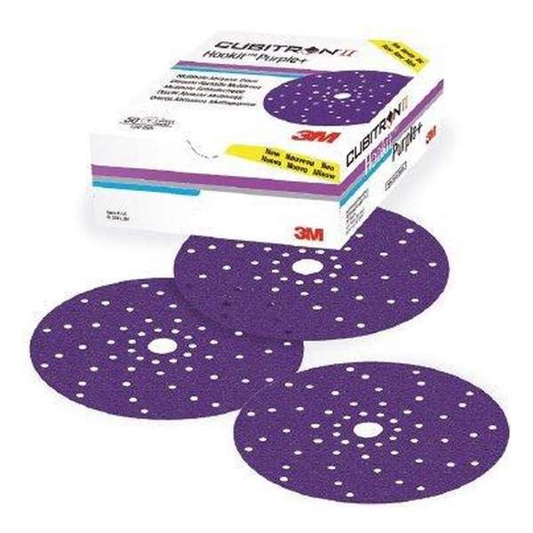 3M Hookit Purple+ Cubitron II Multihole 737U Schuurschijven 150mm P180 - 50 stuks 3M Hookit Purple+ Cubitron II Multihole 737U Schuurschijven 150mm P180 - 50 stuks