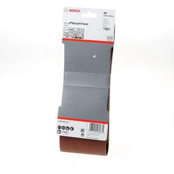 Bosch Schuurband wood and paint 100 x 610mm K80 blister van 3 banden