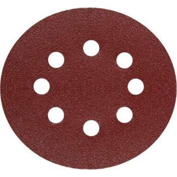 Schuurschijf  Korrel 40 - Met klittenband bevestiging - 125mm - 6 stuks