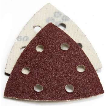 Delta Schuurschijf - Driehoek Schuurpapier - Korrel 60 - 96mm - 10 Stuks