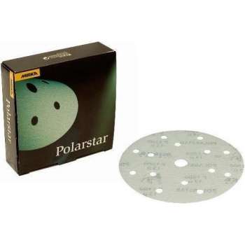 MIRKA Polarstar Micro Schuurschijven 150mm met 15 gaten - P1500