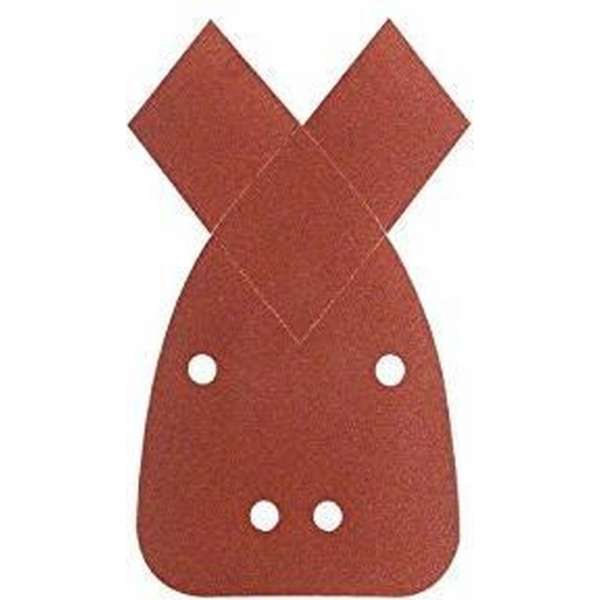 Bosch 5-delige schuurbladset voor multischuurmachines 95 x 135 mm - korrel 120 Bosch 5-delige schuurbladset voor multischuurmachines 95 x 135 mm - korrel 120