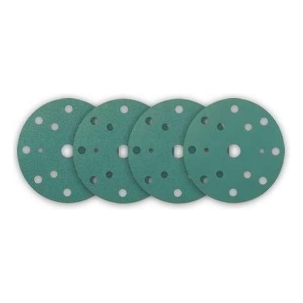 RUPES HQ400 Polyester Schuurschijven 125mm met 17 gaten P 400 / 100 stuks RUPES HQ400 Polyester Schuurschijven 125mm met 17 gaten P 400 / 100 stuks