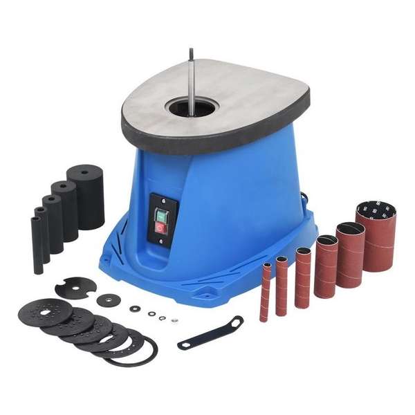 Spilschuurmachine oscillerend 450 W blauw