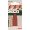 Bosch 5-delige schuurbladset voor deltaschuurmachines, adapter 32 mm - korrel 240