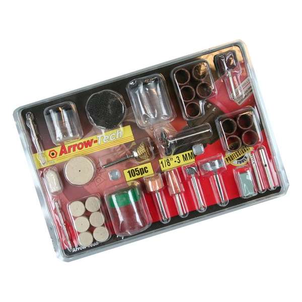 Schuurschijven, boren en frezen voor multitools (105 delig) Schuurschijven, boren en frezen voor multitools (105 delig)