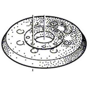 Bosch Accessoires Schuurplateau | 125 mm | Voor Bosch GEX 125-1 AE - 1600A01CU1