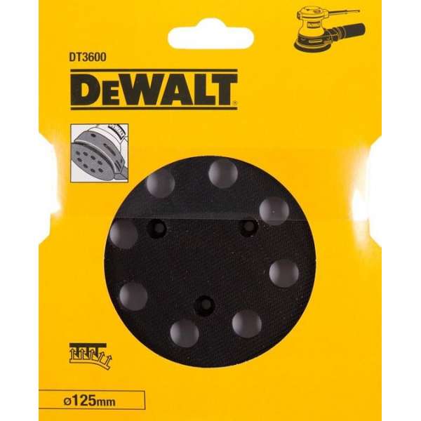 DeWalt DT3600 Steunschijf - Quick-fit - 125mm DeWalt DT3600 Steunschijf - Quick-fit - 125mm