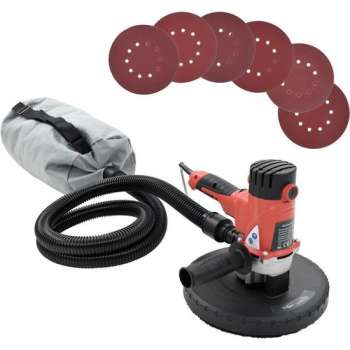 Wand- en plafondschuurmachine met afzuigfunctie 1200 W