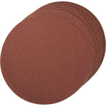Silverline Zelfklevende Schuurschijven 150 mm. - 2 x 60 Korrel, 4 x 80 Korrel, 4 x 120 Korrel